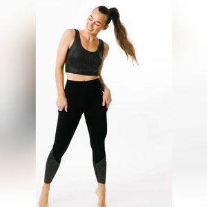 Zyia Girls Night Out Black Pocket Luxe Hi-Rise 7/8 24" Sz 8-10